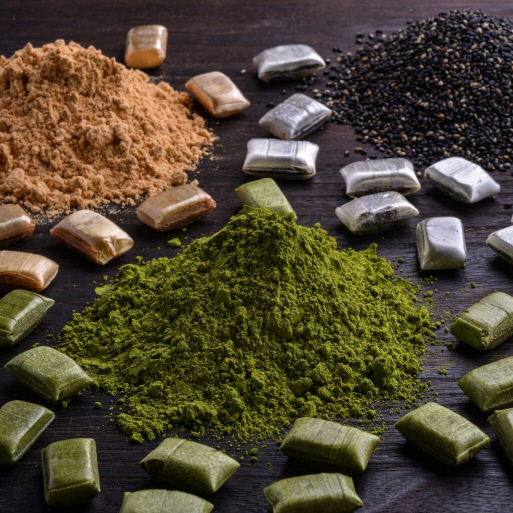 発酵きなこ飴　3種